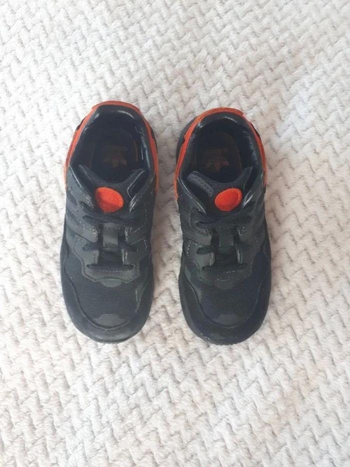 Baskets Adidas noir orange 27 - photo numéro 3