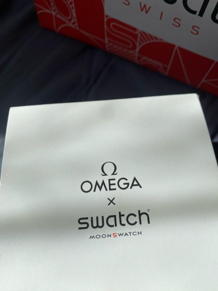 Omega x Swatch mission to the moon moon phase snoopy Blanche white - photo numéro 9