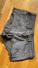 Mini short en jean gris H&M