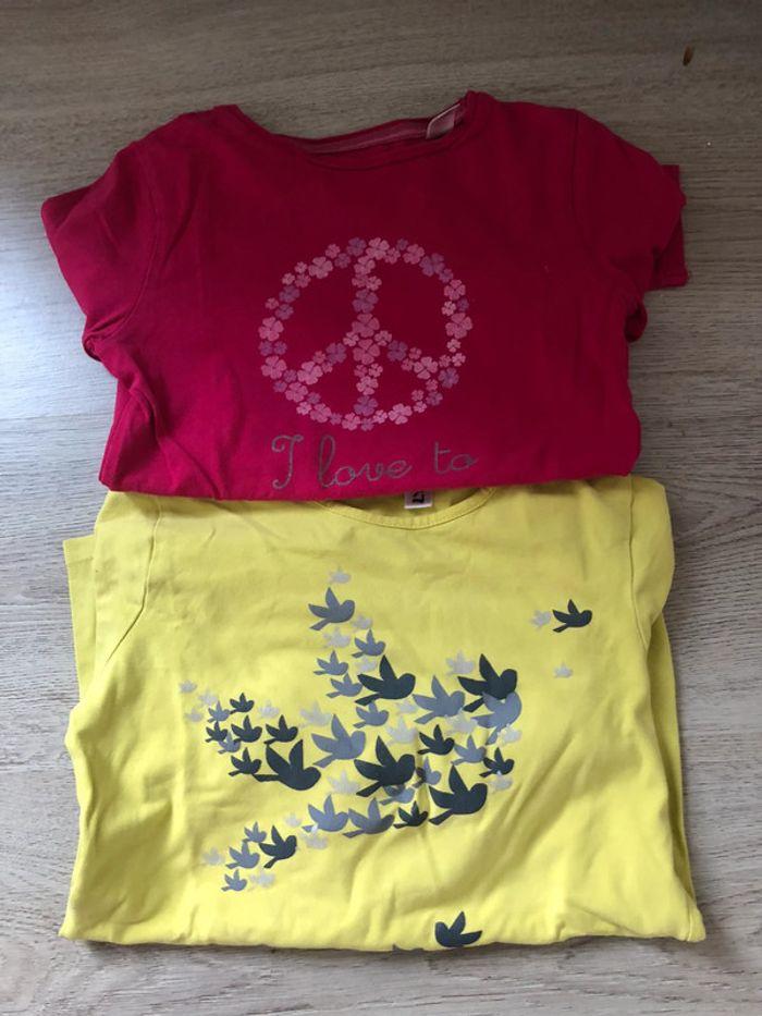 OKAIDI - lot de 2 t-shirts