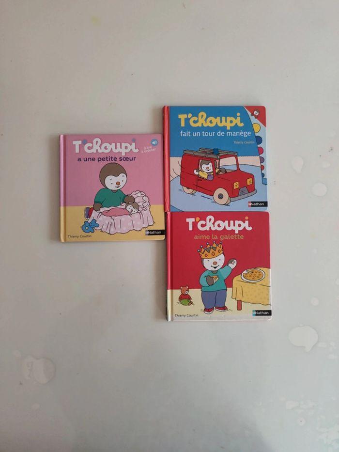 Lot 3 livres T'choupi - photo numéro 1