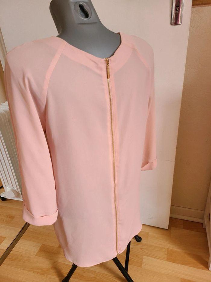 Blouse fluide rose 40 - photo numéro 3