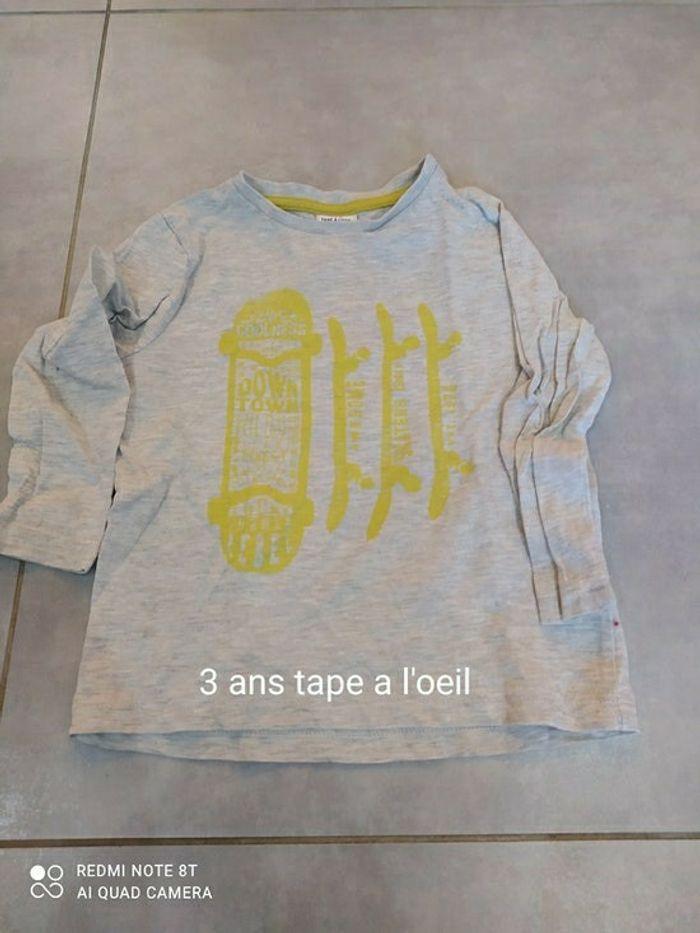 4 tee shirts tape a l'oeil - photo numéro 1