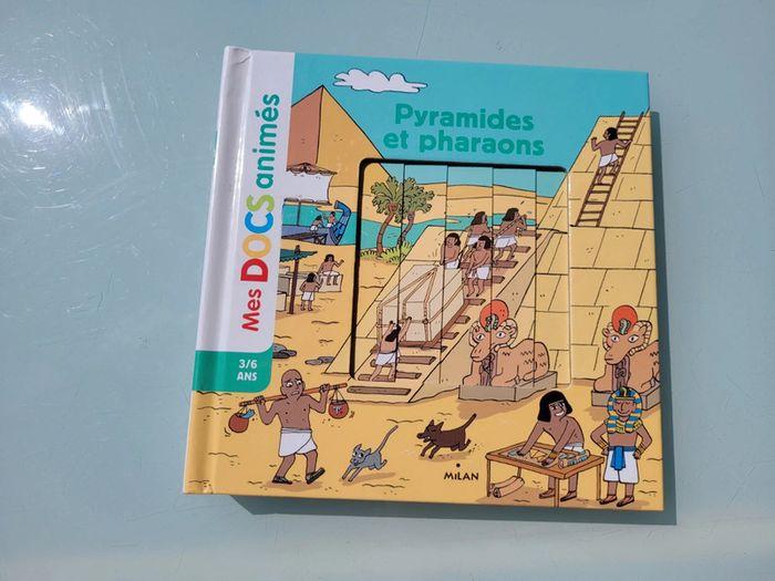 Livre Mes Docs Animés Pyramides et Pharaons 🏺 - photo numéro 2