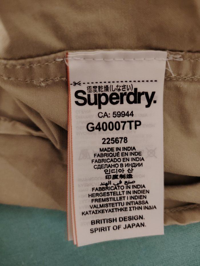 Veste /chemise Superdry taille M kaki - photo numéro 5