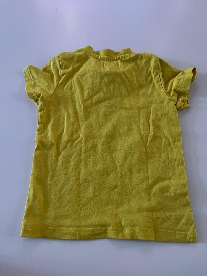 T-shirt jaune catimini 18m - photo numéro 2