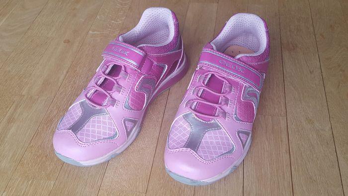 Baskets GEOX Sport roses filles T33 - photo numéro 1