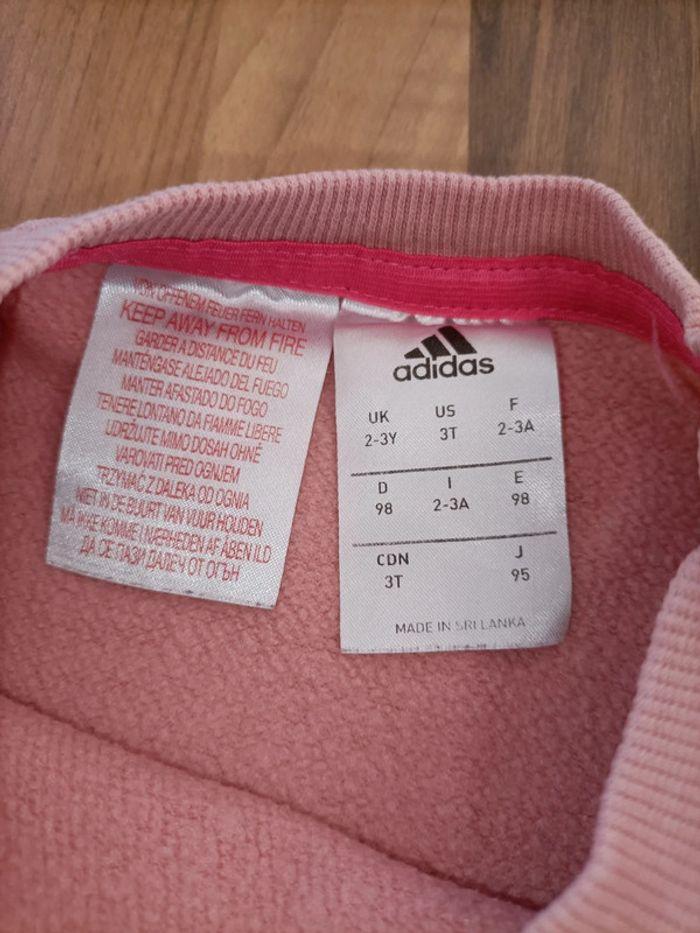 Pull rose adidas 3 ans - photo numéro 4