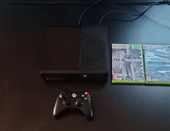 😍Xbox 360 slim E en boite édition halo 4 avec jeux d origine - photo numéro 6