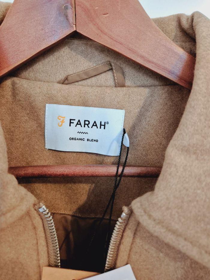 Blouson "Farah" Homme en Laine Beige Taille L neuf sous blister. - photo numéro 13