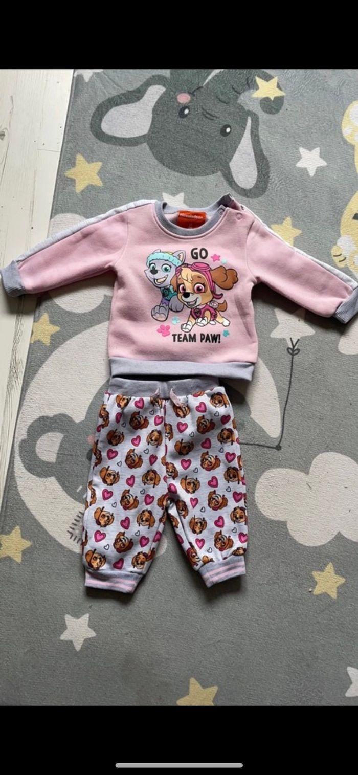 Ensemble paw patrol taille 3 mois - photo numéro 1