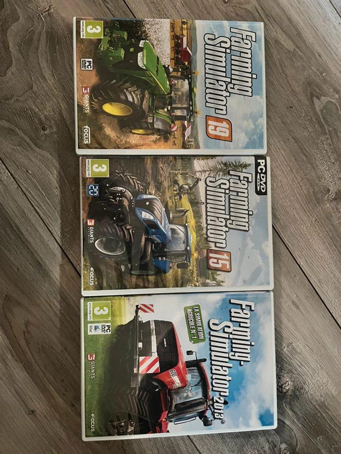 Lot jeu pc farming simulator