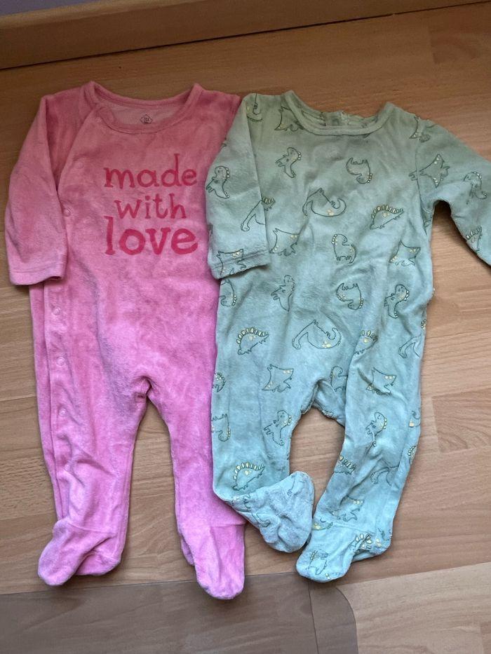 Lot de 2 pyjamas Tex baby 6 mois - photo numéro 1