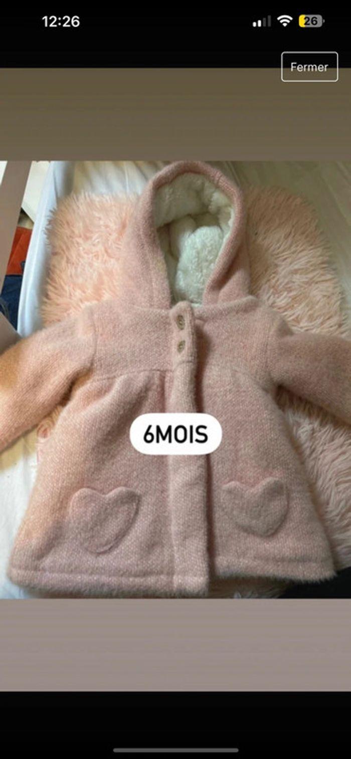 Manteau bebe fille 6 mois