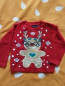 Pull Noël bébé fille