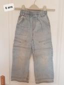 Jeans 6 ans fille