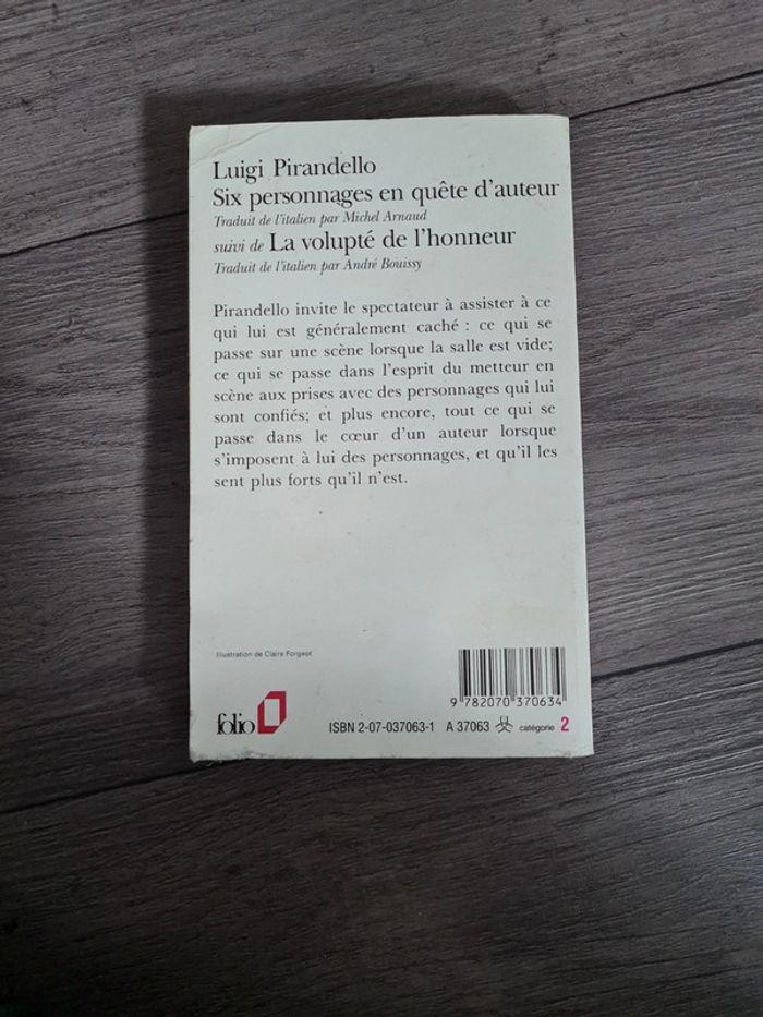 Livre pirandello - photo numéro 2