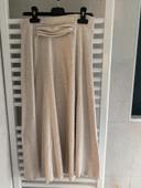 Jupe longue beige taille S