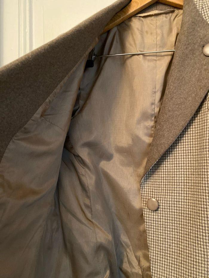 Veste beige et marron vintage - photo numéro 10