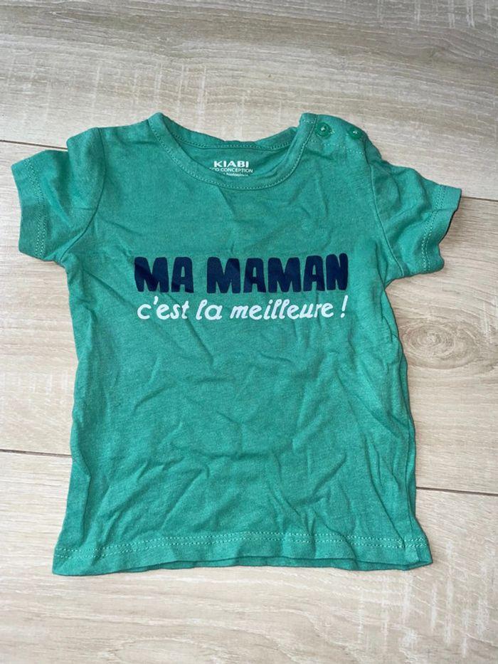 T-shirt manches courtes Kiabi 3 mois - photo numéro 1