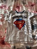 T shirt superman 8 ans