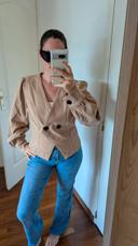 Veste Shein beige 38