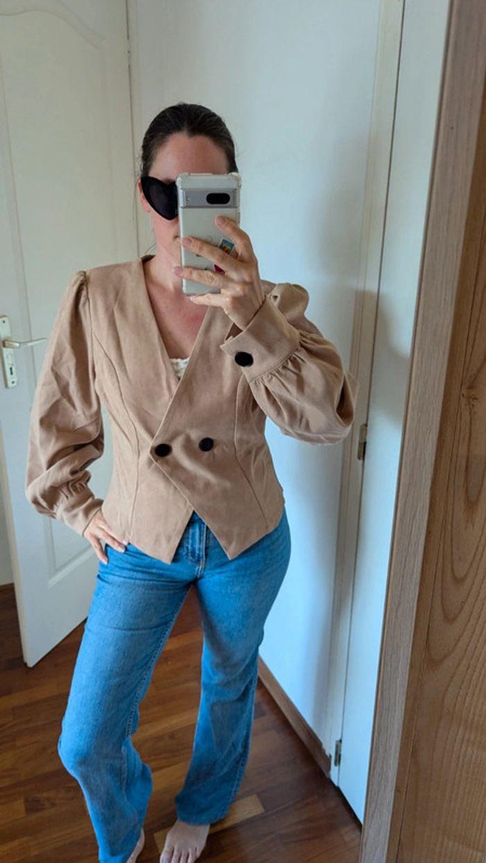 Veste Shein beige 38 - photo numéro 1