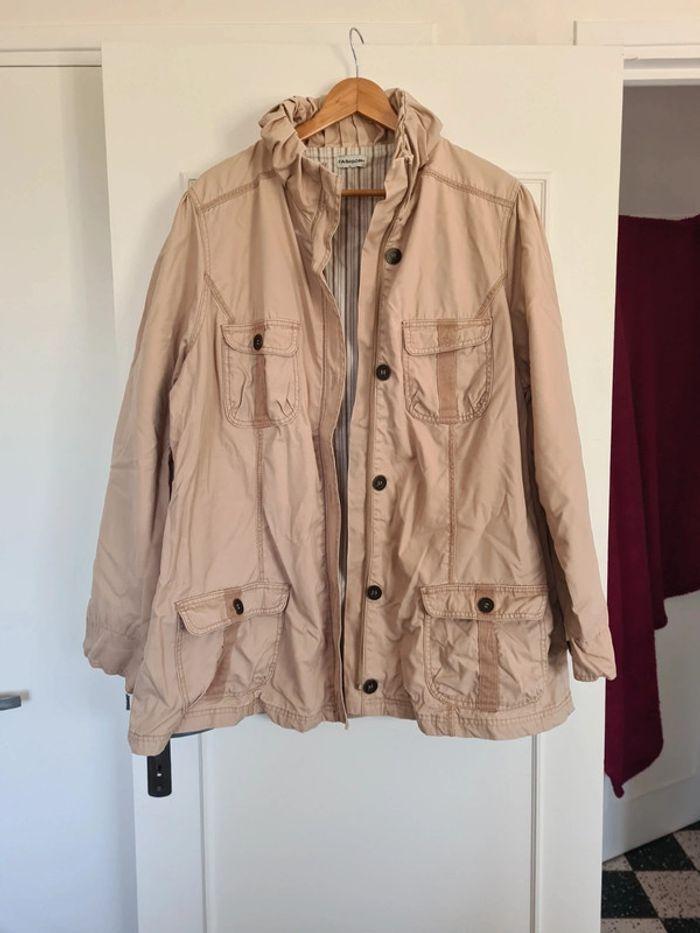 Parka veste beige taille XL - photo numéro 2