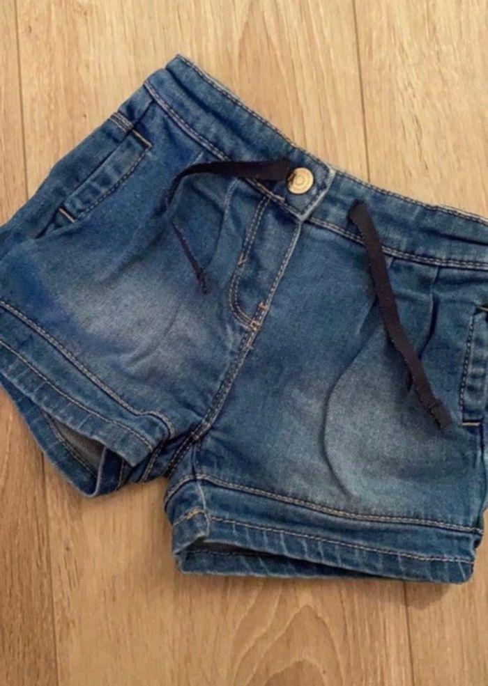 Short jean fille