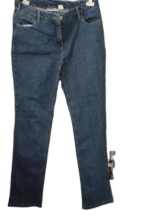 Pantalon Jean Bpc marine Taille 42 - photo numéro 1