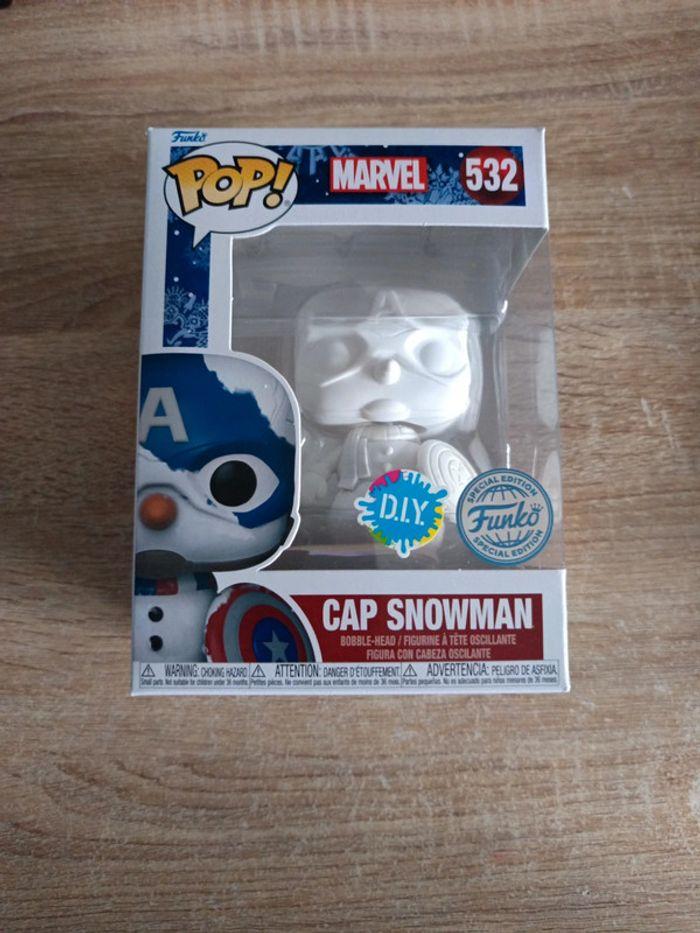 Pop Marvel Cap Snowman 532 - photo numéro 1