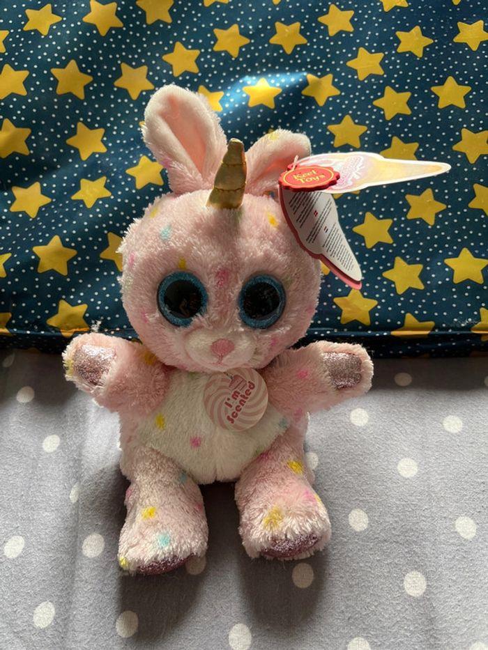 Peluche lapin licorne - photo numéro 1