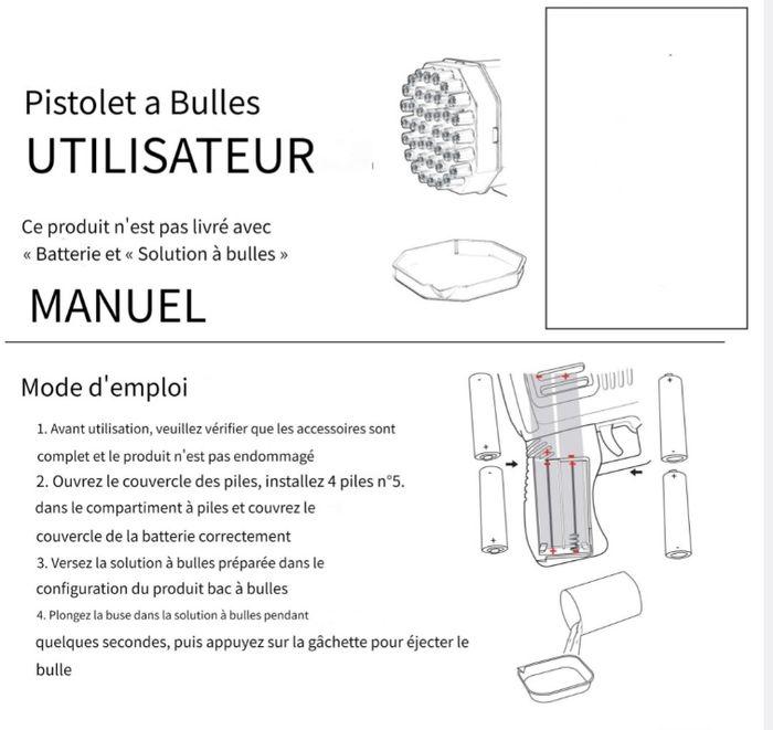 Pistolet à bulles - photo numéro 4