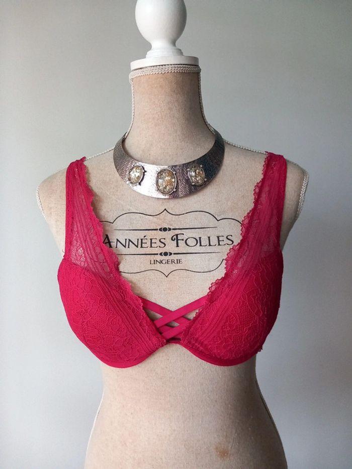 🍓Soutien gorge Rose de chez Undiz 90C🍓 - photo numéro 1