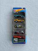 Pack de 5 Hot Wheels Retro Racers - Produit Rare