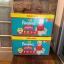 Lot 2 cartons Pampers Taille 4 : 248 pantscouches culottes