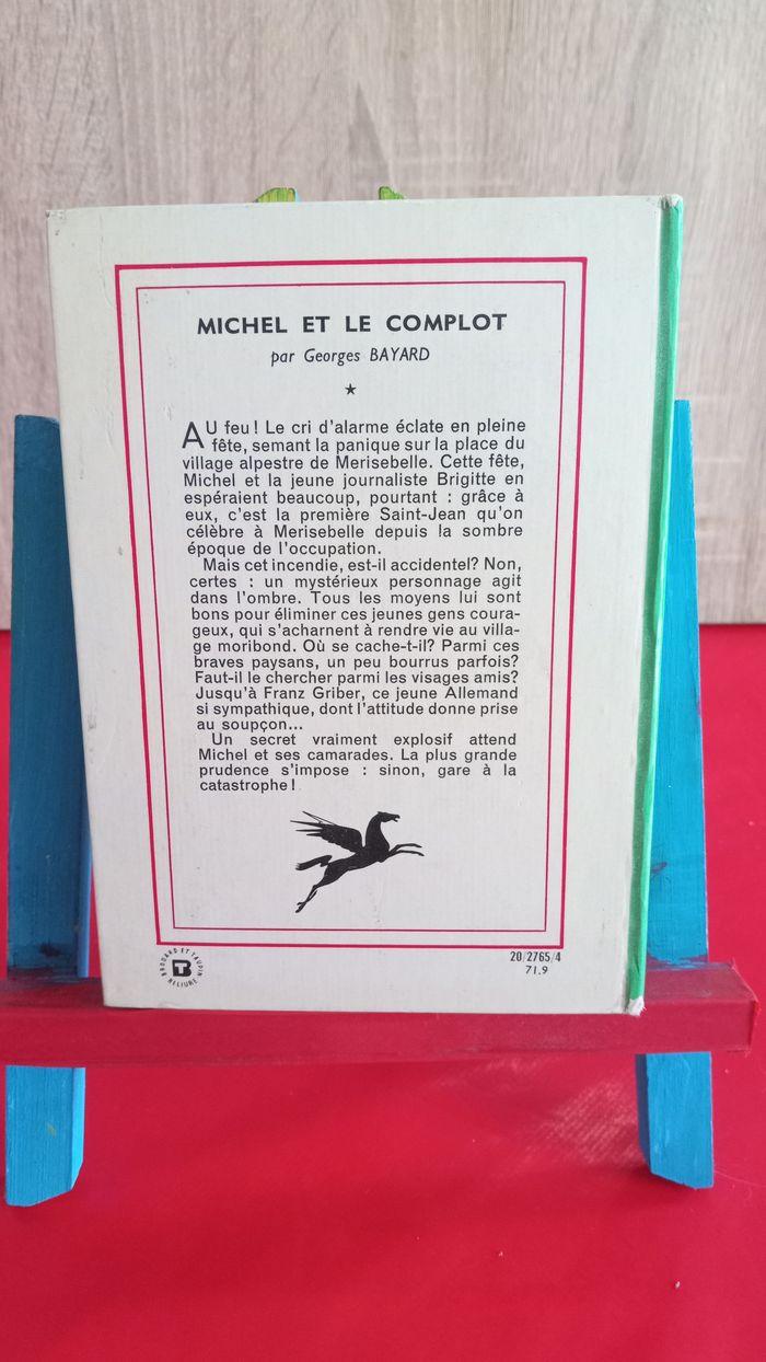 Michel est le complot, 1971, bibliothèque verte - photo numéro 2