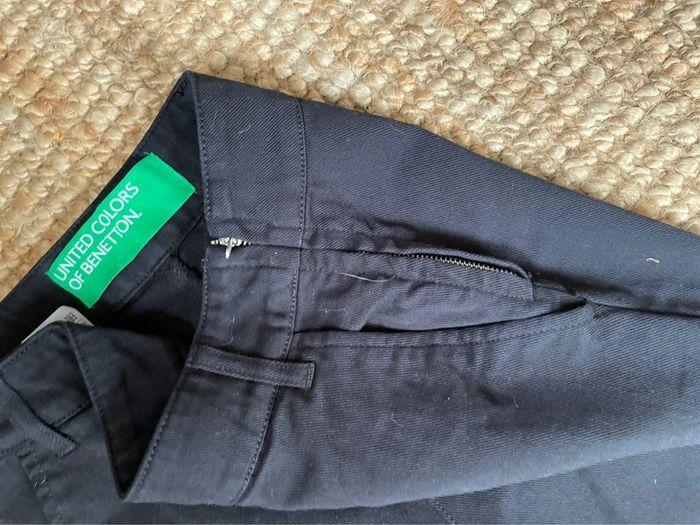 Pantalon noir benetton taille FR 36 (IT 40) - photo numéro 8