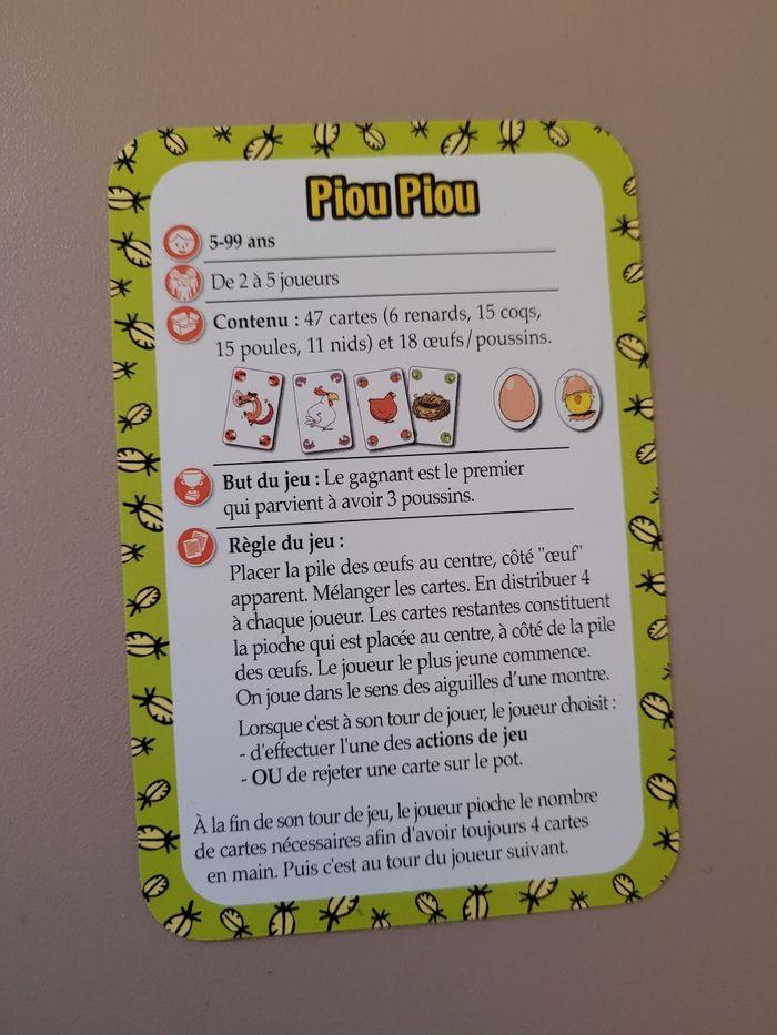 Jeu piou piou - photo numéro 2