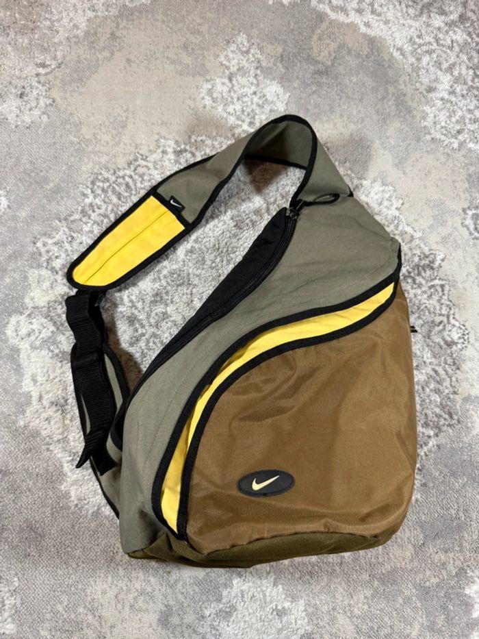 Sling Bah Nike Vintage Y2k Green & Yellow & Brown - photo numéro 1