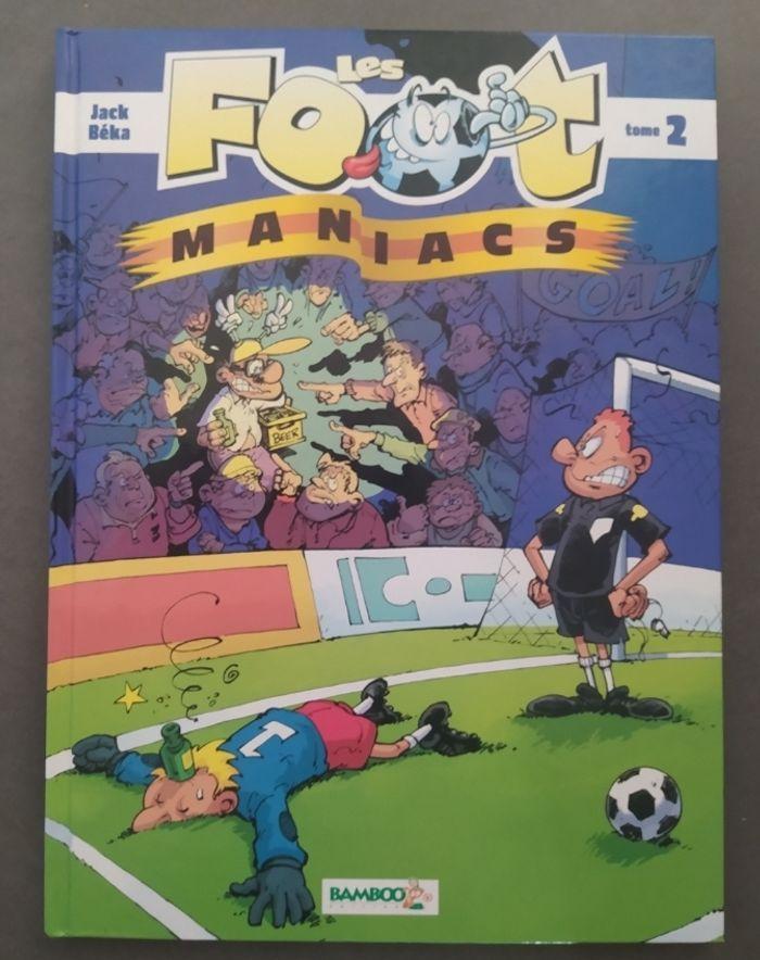 Lot de deux livres bd foot Maniac très bon état tome 1 et 2 - photo numéro 3