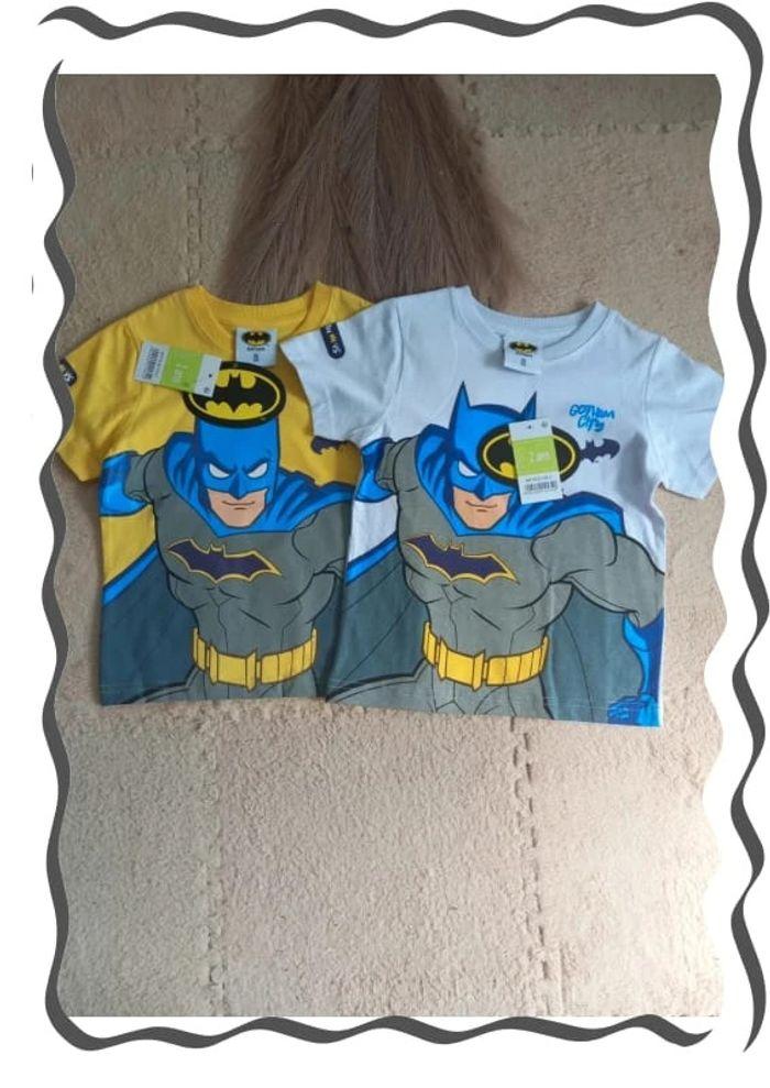 💚 Lot de 2 T-shirt  - Batman - 2 ans 💚