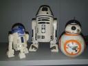 Lot 3 figurines robot star wars