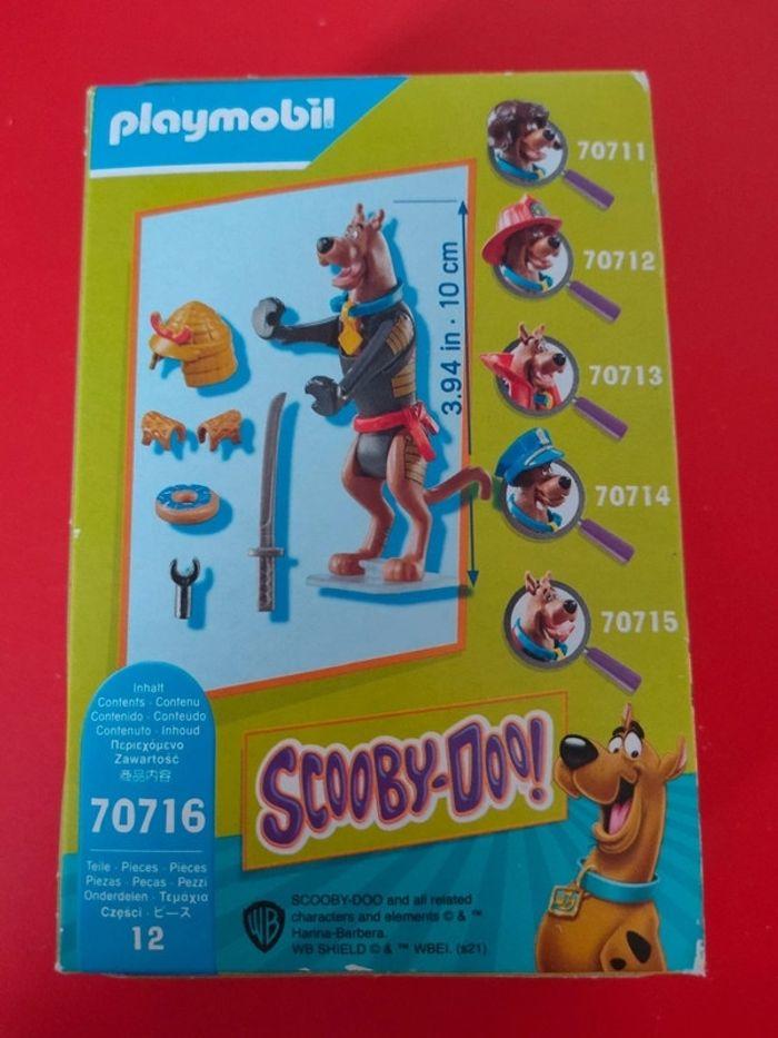 Playmobil Scooby-Doo - Scooby en tenue de Samurai - 70716 - photo numéro 2