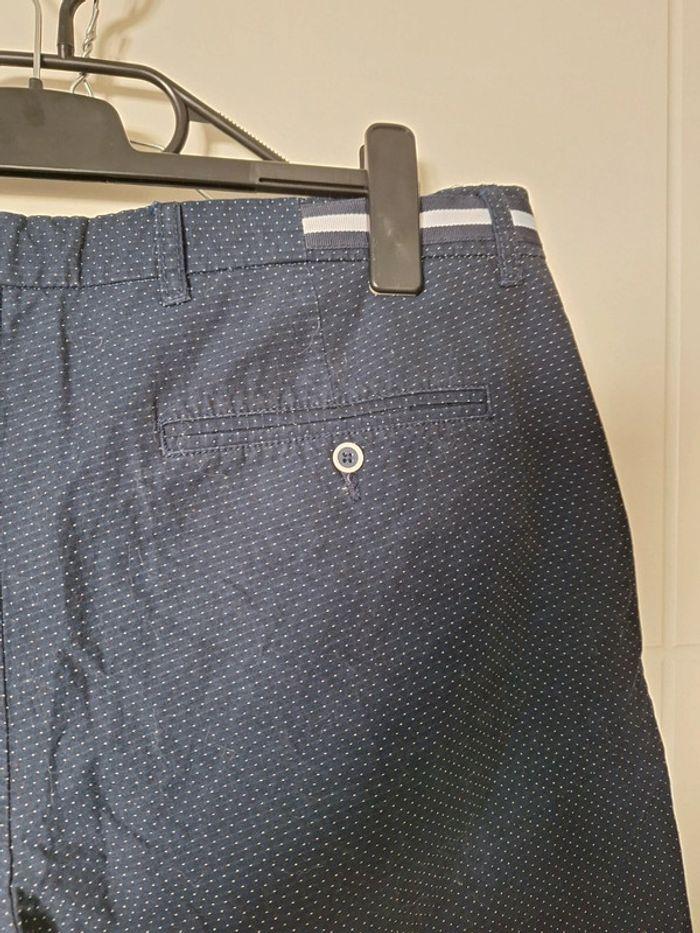 Short bleu marine à petits points blancs - photo numéro 6