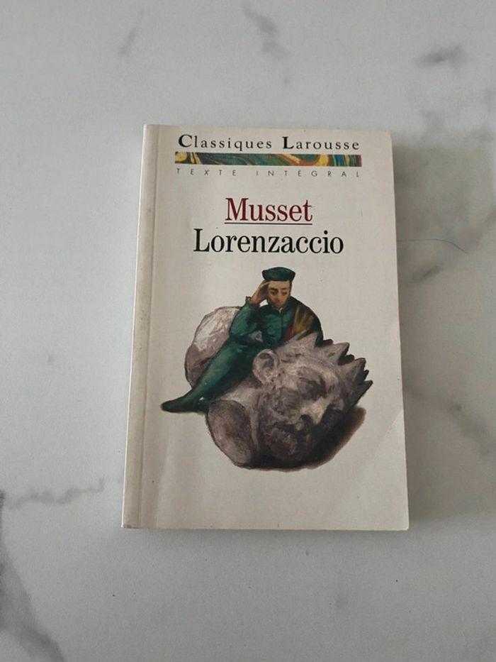 🌼 Livre Musset Lorenzaccio - photo numéro 1