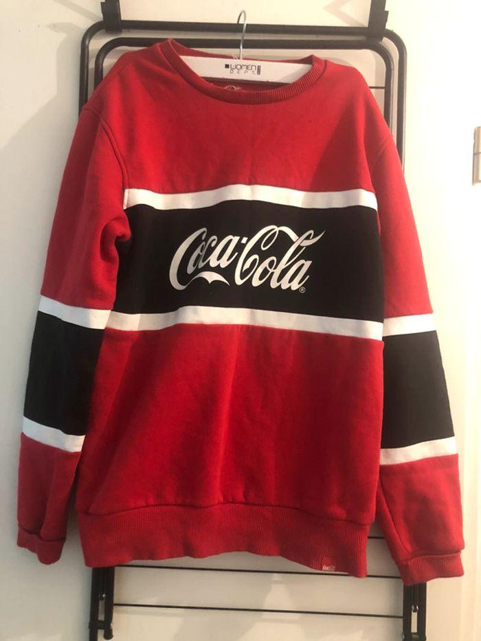 Pull d’hiver coca cola taille S - photo numéro 1