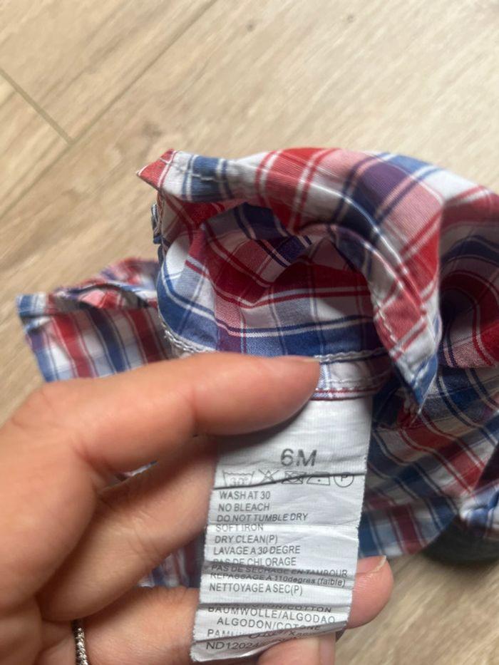 Chemise manches longues Levi’s 6 mois - photo numéro 4