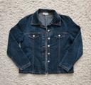 Veste en jean bleue foncée Camaïeu Taille 42