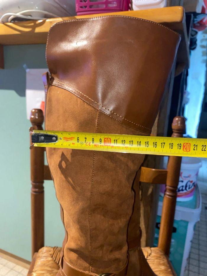 Bottes hautes marrons (bien lire l’annonce) - photo numéro 9